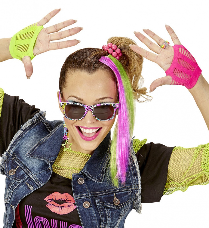 80-tals handskar glasögon mm