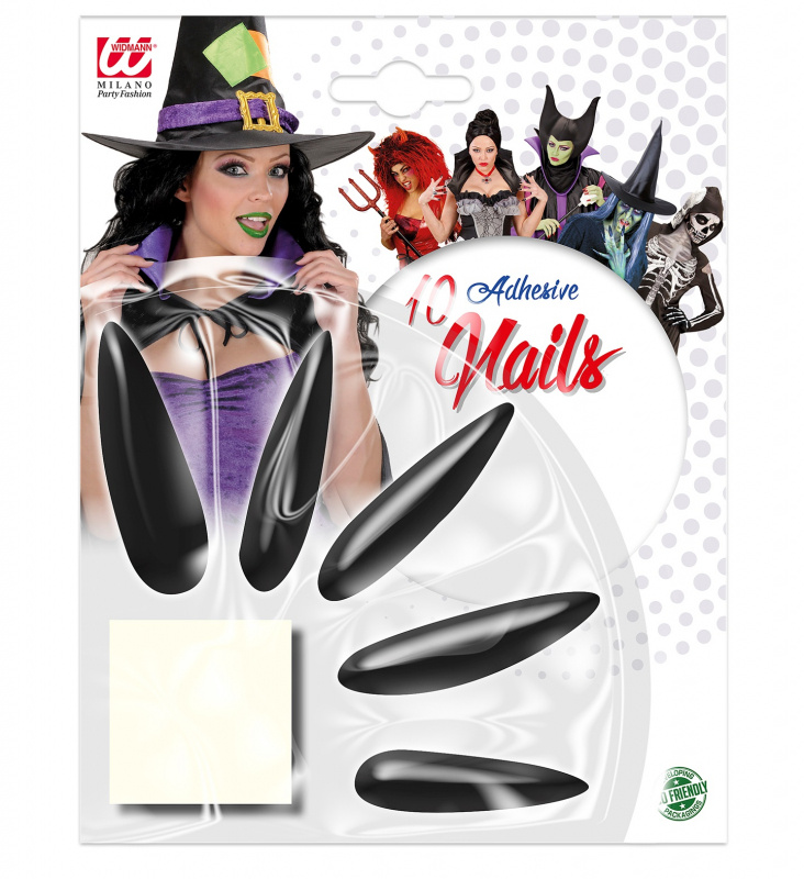 Lösnaglar svarta Häxa