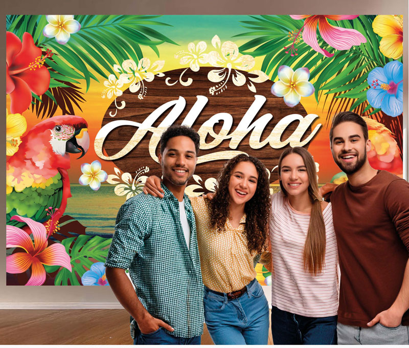 Hawaii Aloha fotovägg