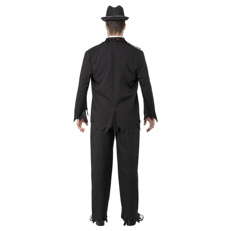 Zombie Ganster Maskeraddräkt