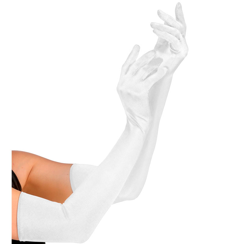 Handskar Långa Vita