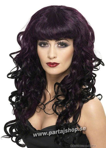 Lockig peruk, plommon