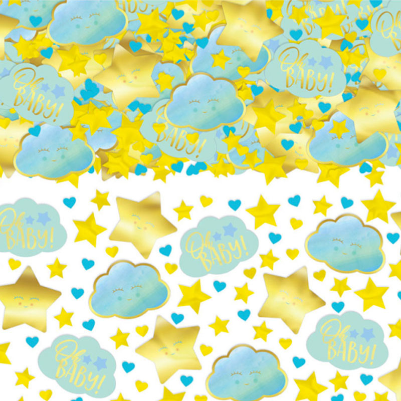 Konfetti Oh baby Blå 