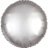 Folieballong Rund Silver Satin Folieballong Rund Silver Satin