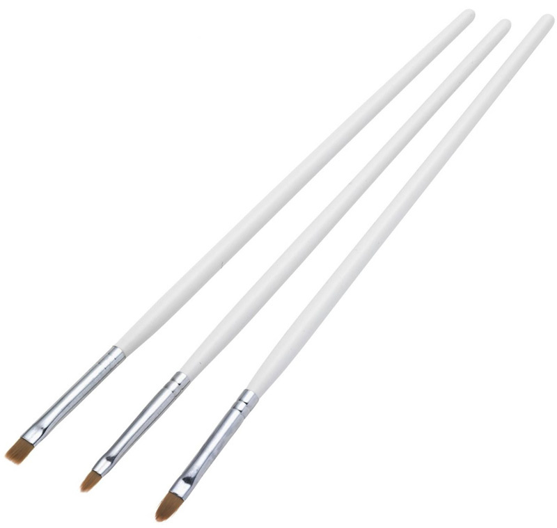 Pensel ansiktsmålning 3-pack