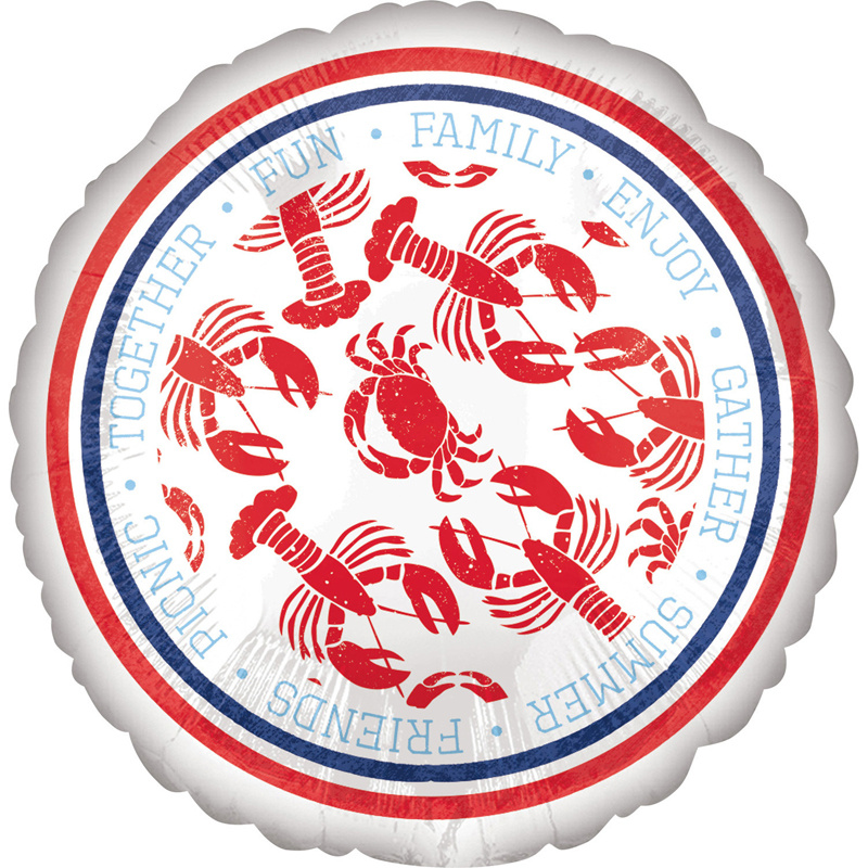 Folieballong Kräftskiva