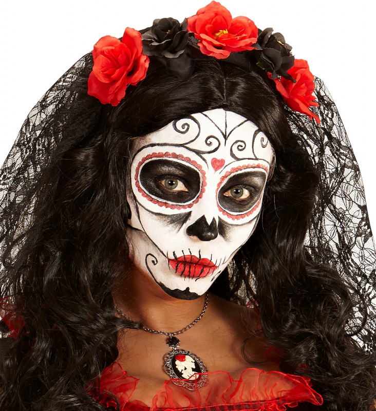 Ansiktsfärg i tub Svart