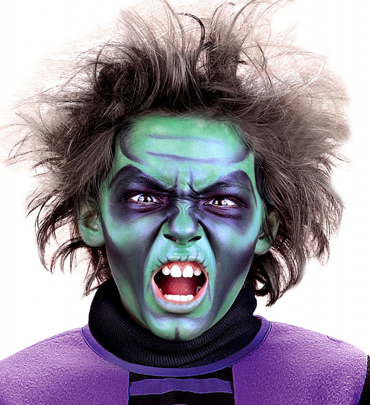 Ansiktsfärg i tub Grön