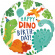 Folieballong Happy Dino Birthday Folieballong Happy Dino Birthday