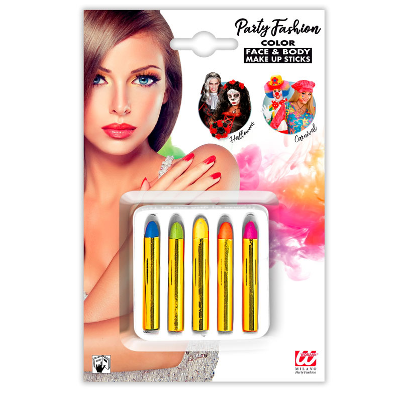 Sminkkritor Färgglad