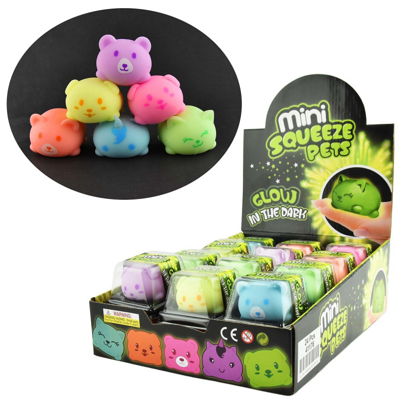 Squeeze mini pet Glow in the dark