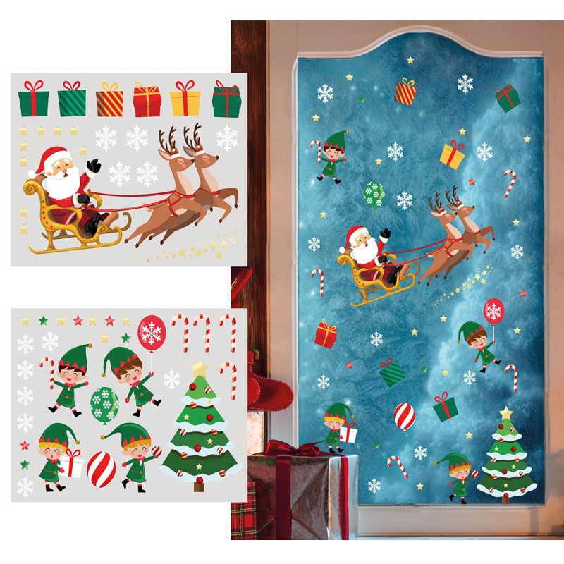 Stickers Window Christmas