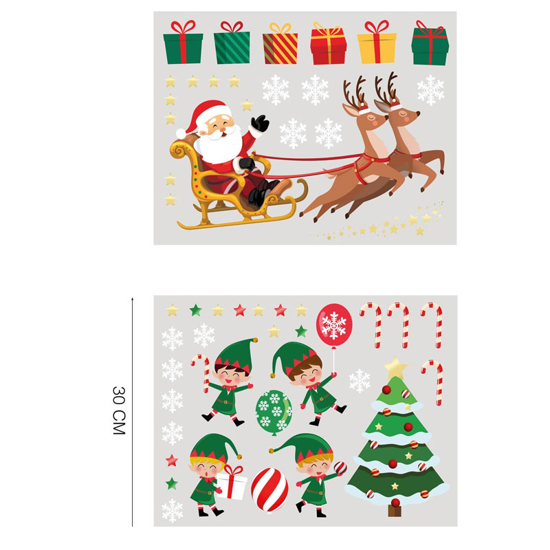 Stickers Window Christmas