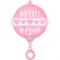 Folieballong Hello Baby Rosa  Folieballong Hello Baby Rosa