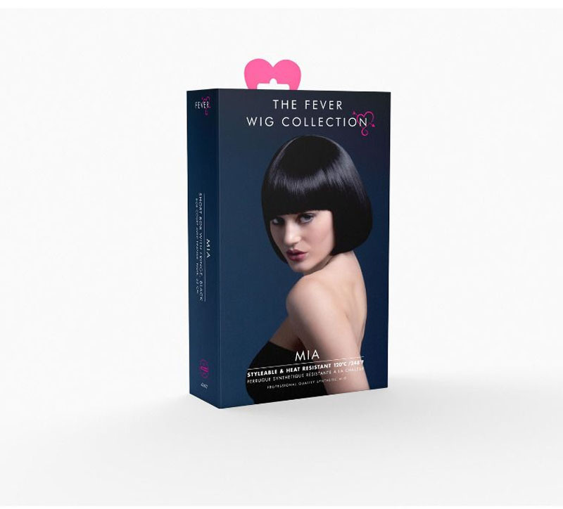 Peruk Mia Page Svart