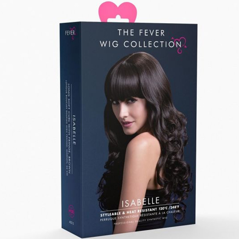 Peruk Isabelle Mörkbrun