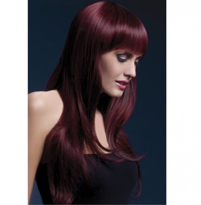 Peruk Sienna röd/brun