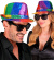 Hatt med paljetter Rainbow  Hatt med paljetter Rainbow
