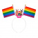 Pride diadem med flaggor Pride diadem med flaggor