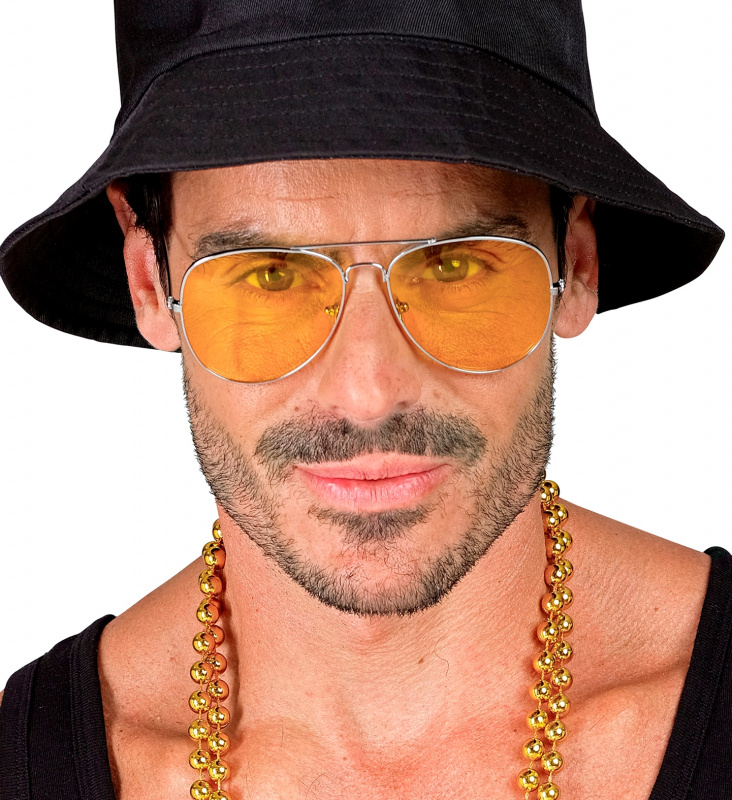 Glasögon med gult glas