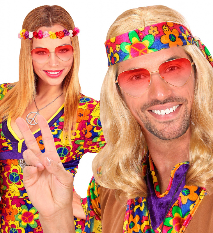 Glasögon hjärtan röda