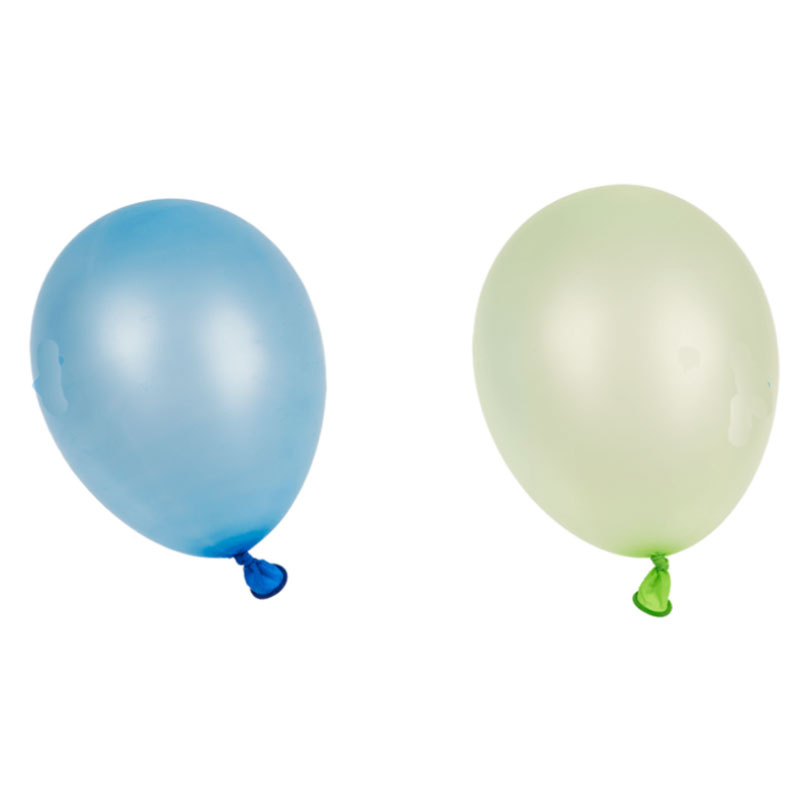 Vattenballonger med pumpbehållare