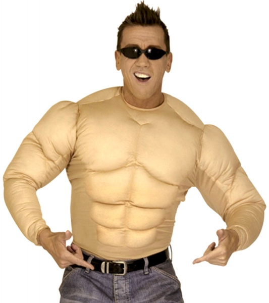 Muskeltröja maskeraddräkt 