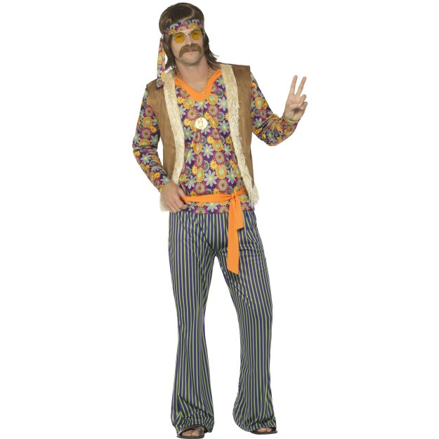 Hippie maskeraddräkt 