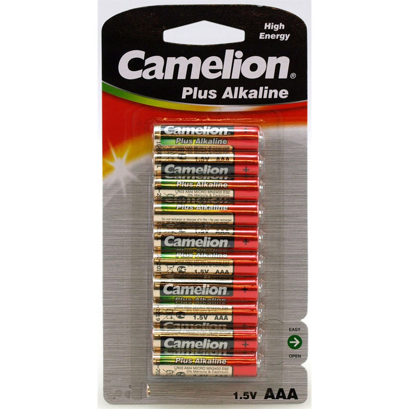 Batterier Alkaline AAA