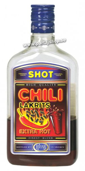 Chili Lakrits extrakt med likörbody