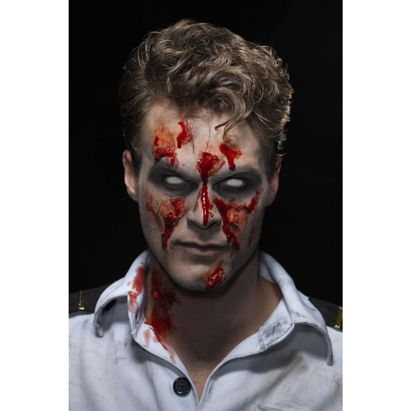 Flytande latex och Blod