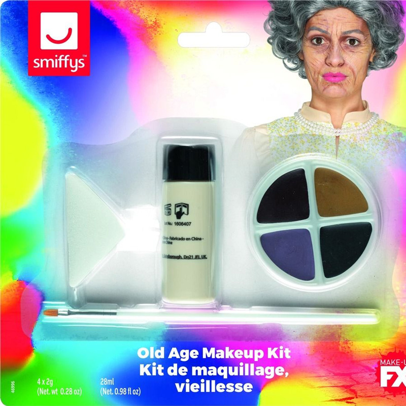 Gammal gumma sminkkit