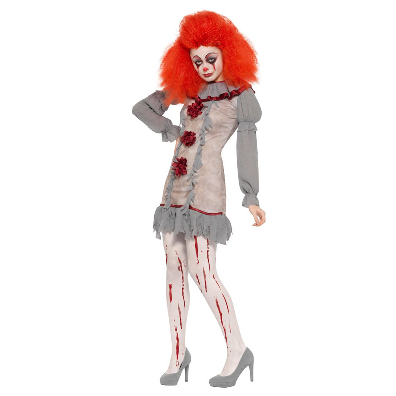 Clownklänning Maskeraddräkt