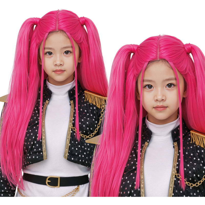 Peruk Rosa k pop barn