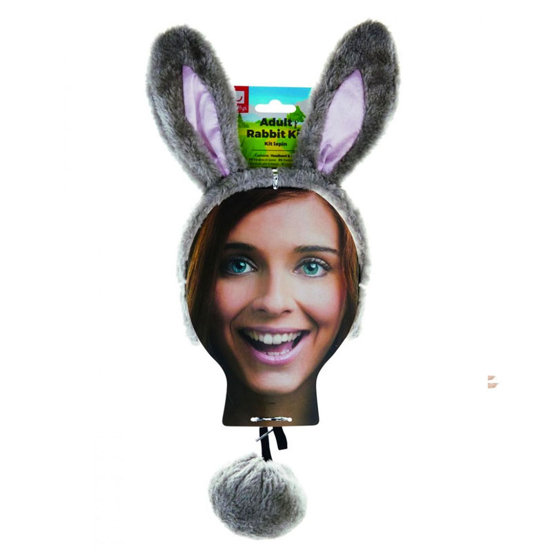 Kaninöron och svans