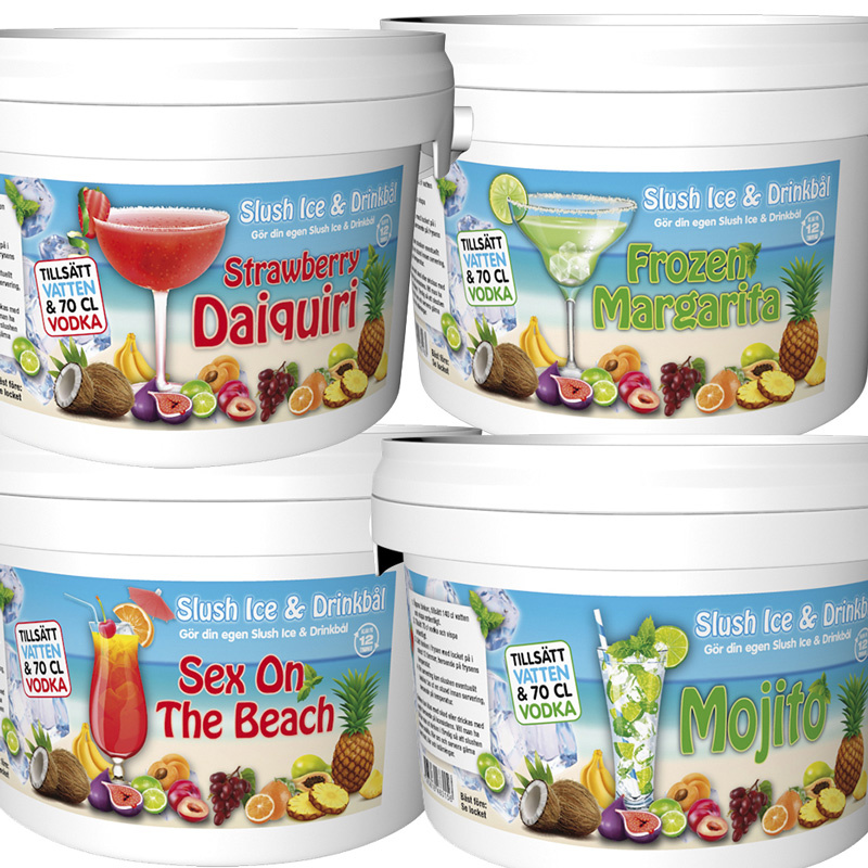 Slush ice & drinkbål