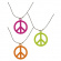 Halsband peace hippie