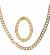 Guldhalsband med Armband Guldhalsband med Armband