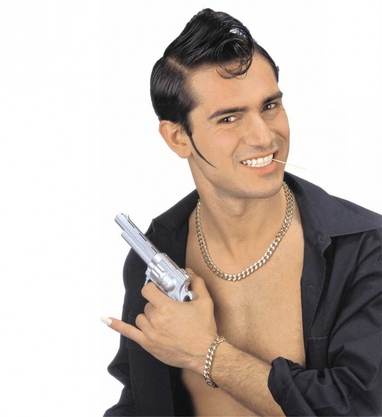 Guldhalsband med Armband