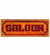 Saloon skylt Saloon skylt