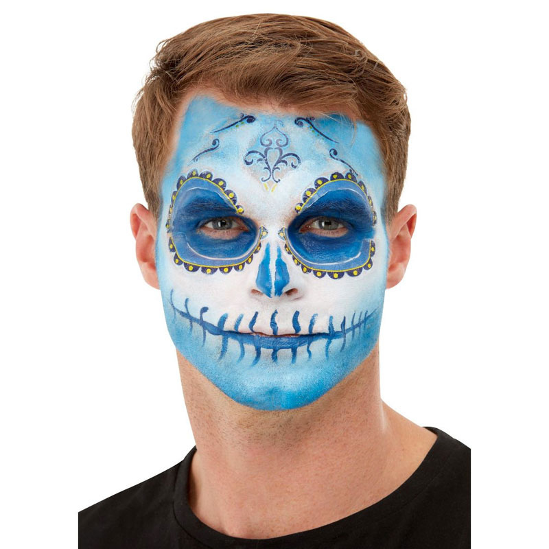 Sminkkit Dödskalle Blå