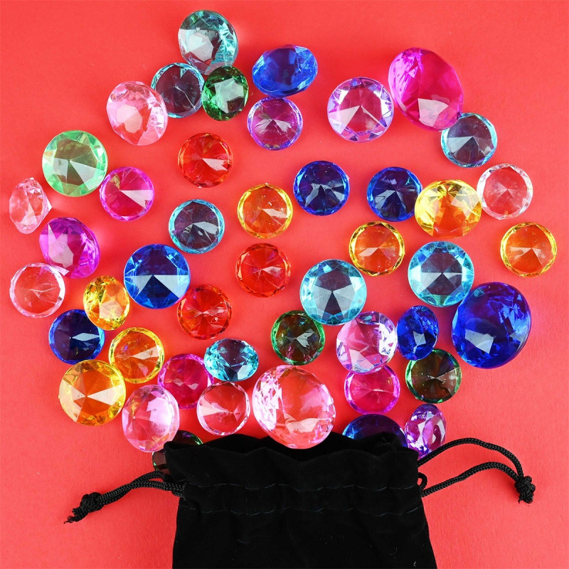 Påse med 47st diamanter