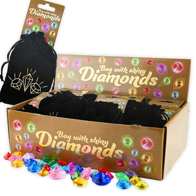 Påse med 47st diamanter