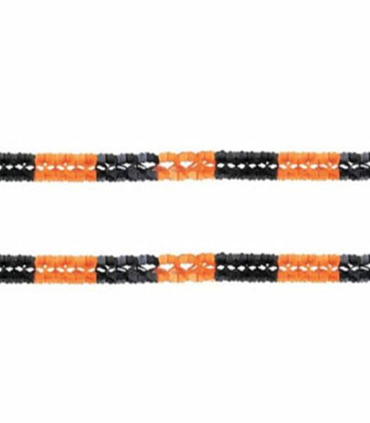 Girlang, svart &orange 