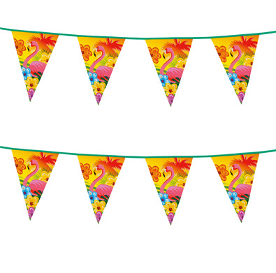 Flaggspel flamingo Hawaii