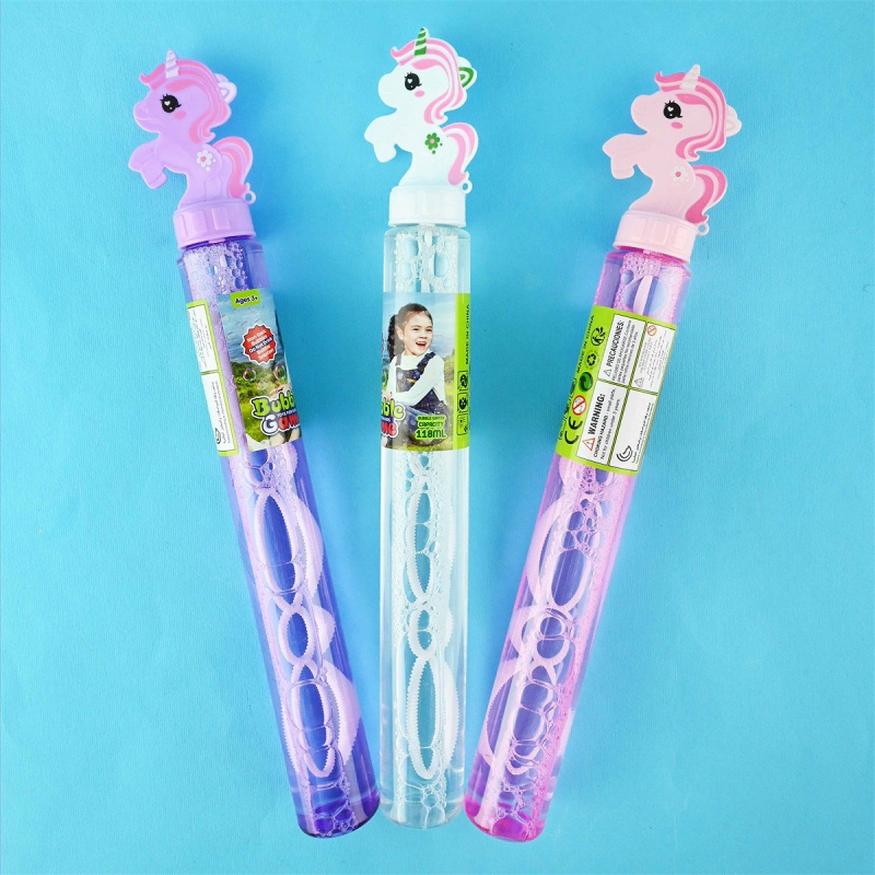 Såpbubblor med flera bubblor Enhörning 