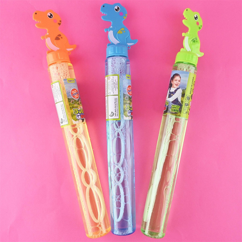 Såbubblor med flera bubblor Dinosaurie