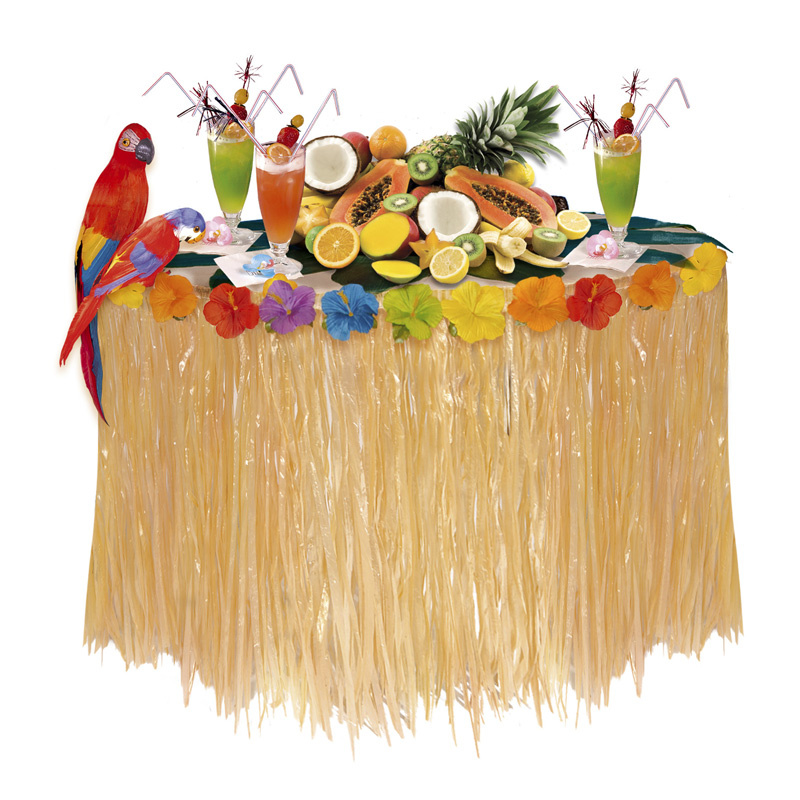 Bordsdekoration hawaii 