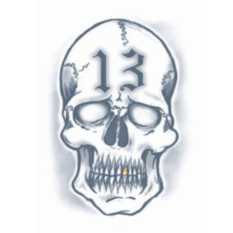 Tatuering Dödskalle