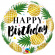 Folieballong Ananas Happy Birthday Folieballong Ananas Happy Birthday